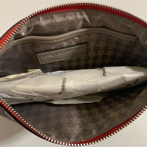 Karl Lagerfeld Paris Maybelle SLG Large Essential Wristlet-NWT - Picture 5 of 12